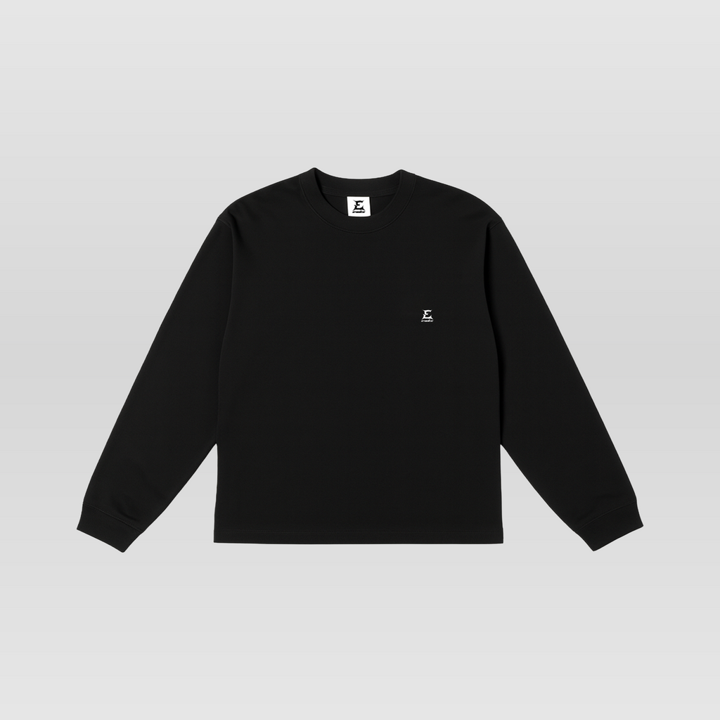 LOGO LONGSLEEVE (BLACK)