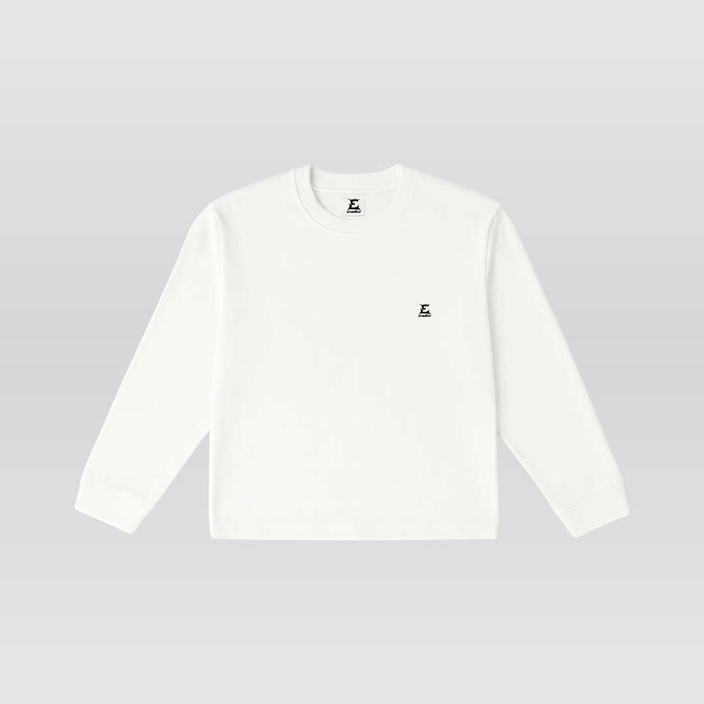 LOGO LONGSLEEVE (WHITE)